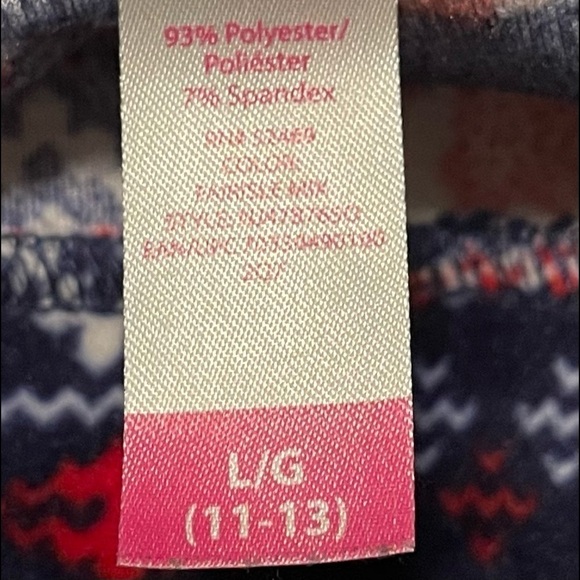 NO boundaries soft Blue and red moose leggings 
Size large (11-13) - Picture 4 of 6